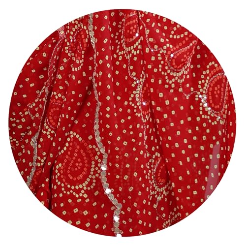 Image of MIRCHI FASHION Saree for Woman Georgette Floral Printed | Lightweight Comfortable Sari for Regular Social Wear and social visits