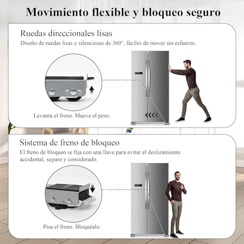 La Mejor Recopilación de Base Con Ruedas para Lavadora los más solicitados. 29 Imagen adicional