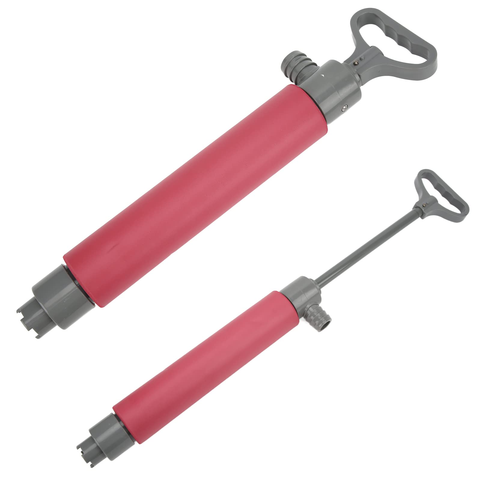 Pompa di sentina manuale portatile per kayak per attività acquatiche all'aperto Rossa