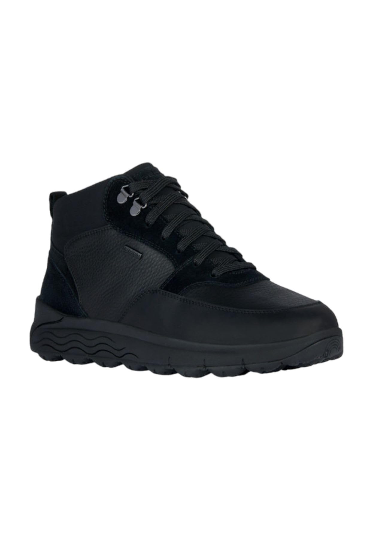 Geox U Spherica 4x4 B ABX - Botines para hombre, Black, 46 EU