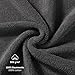 Blumtal Premium Frottier Handtücher Set 4 teilig 100% Baumwolle - Oeko-TEX zertifiziertes Badetuch 2X (70x140 cm) + Towel 2X (50x100 cm) - saugstarkes Frottiertücher Set - Handtücher Anthrazit