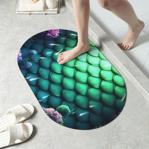 Paillasson de bain Moonlight Garden 40x60 cm antidérapant