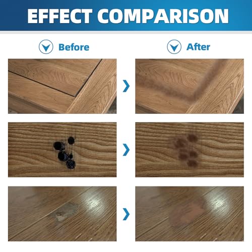 Image of Deuvuo Red Oak Wood Filler, High-Performance Red Oak Wood Putty Kit - Quickly Fix Wood Cracks and Blemishes with Wood Hole Filler - Paintable, Stainable, Sandable & Quick Drying - 9.87 Ounce