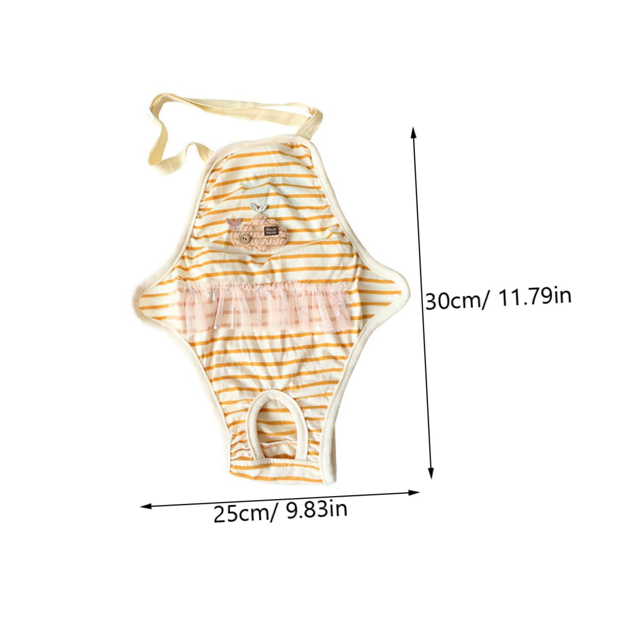 FONDOTIN Ultra-Absorbent Dog Diaper for Large Breeds Reusable Dog Diapers for Female Pets