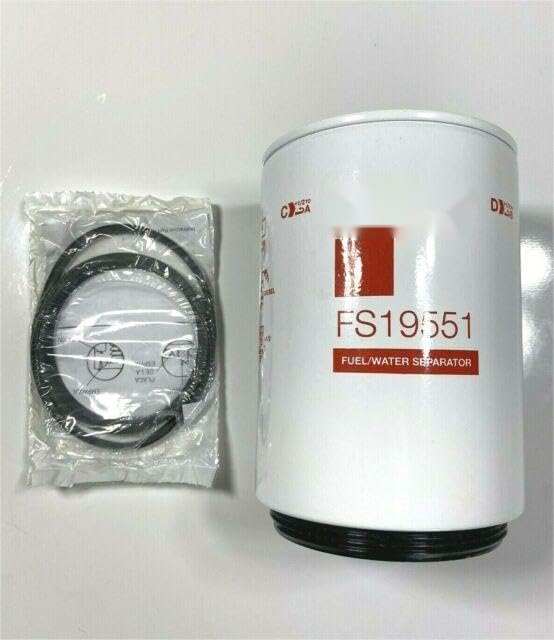 FS19551 Separator Fuel/Water Replace For CUMMINS 4B3.9/6BTA5.9/B5.9/QSC8.3/QSM11 Engine (6/Pack)