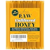 Raw Honey Sticks - Honey Sticks For Tea - Honey Straws - One Teaspoon of Pure Raw Honey Per Stick - (50 Pack) Each Stick is Gluten Free, Fat Free, and has no Preservatives