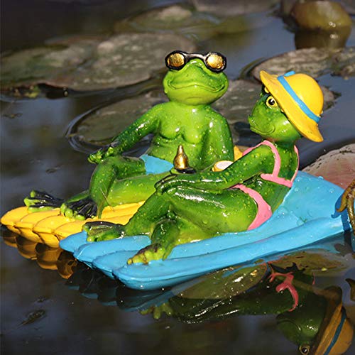 Amazon.com: Pearlead Floating Resin Frog Decoration for Pool