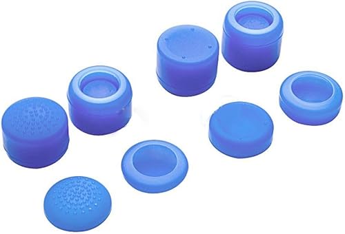 Miniatura 2 de Paquete de 8 unidades de controlador analógico Gamepad elevado antideslizante pulgar Stick Grips Palillo de palanca de mando cubierta para PS5 PS4
