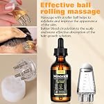 5% Minoxidil Hair Growth Oil for Men & Women Kit - Extra Strength Regrowth Serum, Topical Hair Loss Treatment Serum, Thicker, Healthier Hair & Beard Growth Kit, 2.11 fl.oz - Image 4
