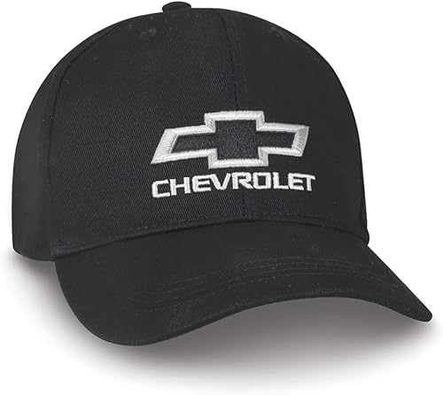Chevrolet Bowtie Cap - Colección Chevy Trucks - Negro, Negro -