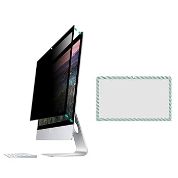 【画面フィルム取らずに使用】iMac 27インチ Amazon | iMac 27インチ用 着脱簡単 プライバシーフィルター