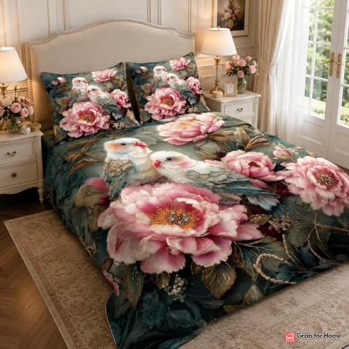 Image of Premium 7D Digital Printed Double Bedsheet Set with Bedsheet Tucker (Free)