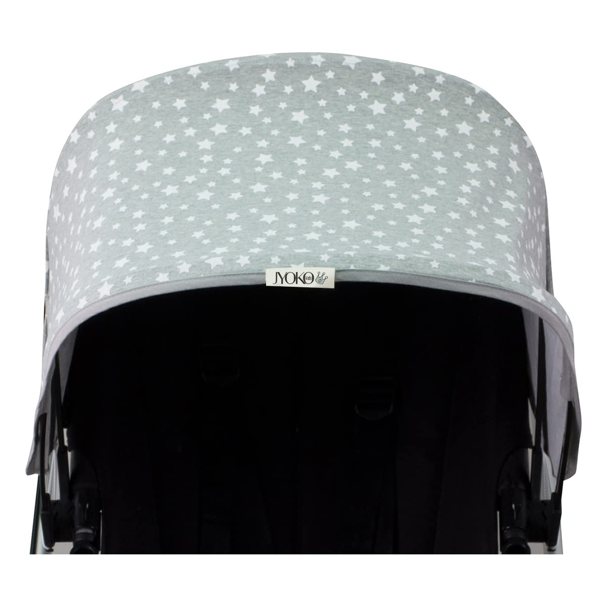 JYOKO KIDS Capota de algodon compatible con Bugaboo Cameleon 2 y 3 (WHITE STAR)
