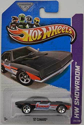 Hot Wheels Black 2012 '67 Camaro HW Showroom Series 1:64 Scale Collectible Die Cast Model Car