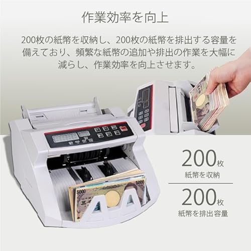 Fovny 新型多通貨マネーカウンター の商品画像 2
