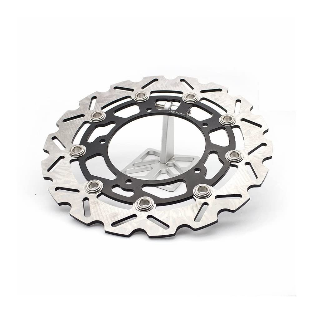 DAVBIR Motocicleta Discos de Freno Rotor De Disco De Freno Delantero Flotante para Yamaha YZF R6 600 YZF-R6 2005-2015 YZF R1 YZF-R1 1000 2007-2014 2010 2011 2012 2013 Freno de Disco (Color : Gold)