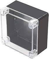 Vista 28 de Caja de Proyecto Caja de conexiones de plástico ABS Negra Cajas eléctricas IP65 impermeables para bricolaje Caja de conexiones electrónicas