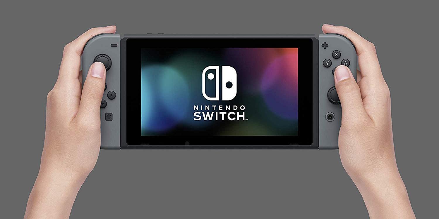 Nintendo Switch with Gray Joy-Con - HAC-001(-01): Buy Online at