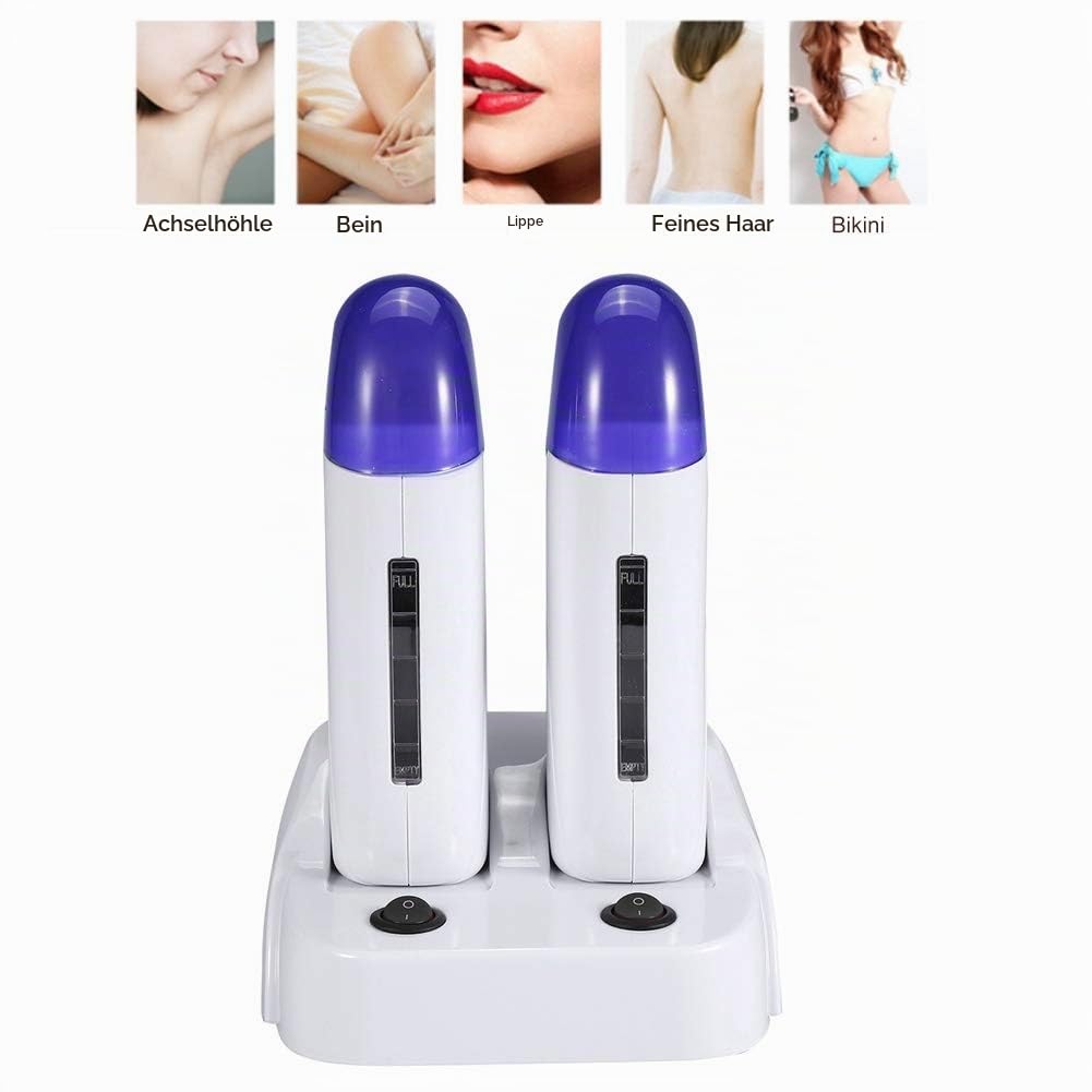 Roll-on Wax Heater, wachswärmer, Wachswärmer Für Wachspatronen, Wax Patronen Gerät, Heizpatrone Wax Enthaarung Roller Heizkörper Körper Haarentfernung Maschine, Frauen Waxing