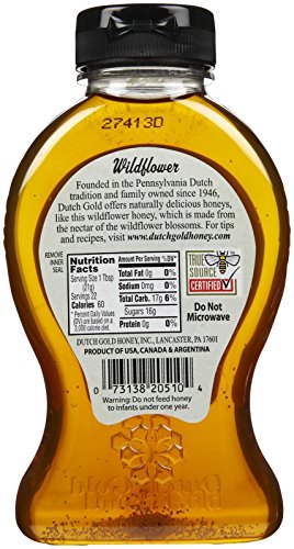 Dutch Gold Honey Wild Flower Honey 16 oz miniatura 2