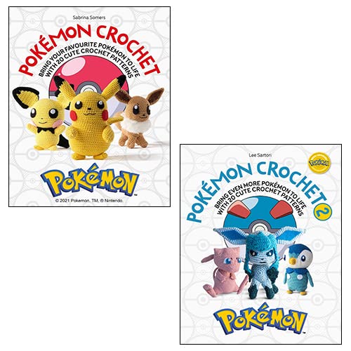 Pokémon Crochet By Sabrina Somers, Pokémon Crochet Vol 2 By Lee