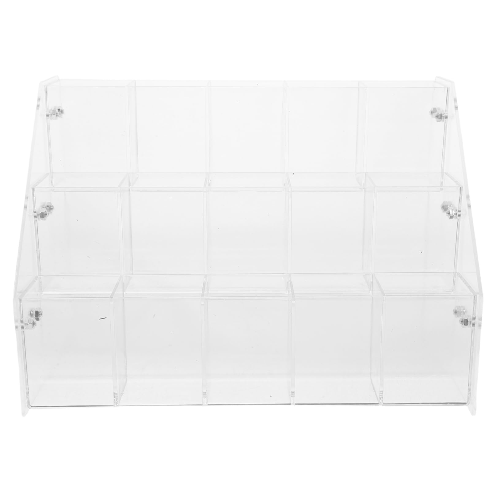 BESTYASH Portapenne in Acrilico Organizer Per Pennelli e Matite Espositore Da Scrivania Per Ufficio e Scuola Accessori Per Cancelleria