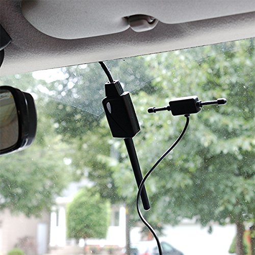 AEcreative Windshield Window Glass Mount Wide-Band Scanner Receive Antenna for Uniden Bearcat RadioShack PRO BCD325P2 BC296D BC75XLT BC125AT TRX-1 Whistler ws1040 ws1088 ws1010 BNC