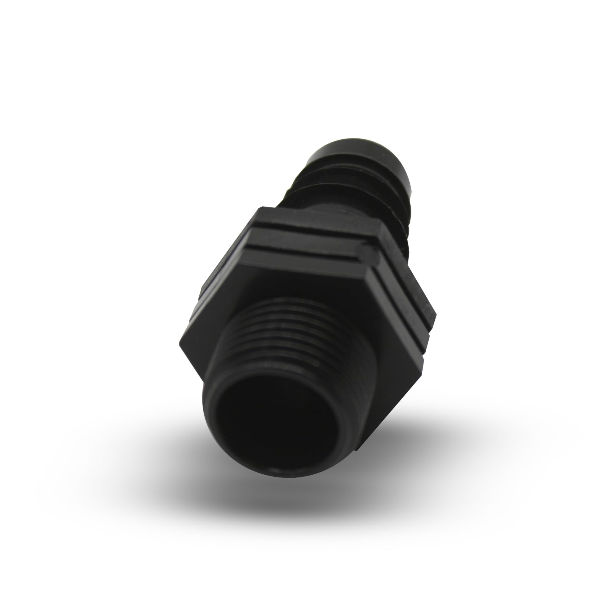 DOJA Barcelona Złącze męskie szczelinowe - 16 x 1/2" - zestaw 10 - adapter węża do nawadniania, bezpieczny, złączka węża, łatwa instalacja, złącze węża nawadniającego, akwarium