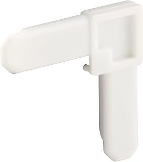 Prime-Line MP7723 Screen Frame Corner, 3/8 In. x 3/4 In., White Plastic (100 Pack)