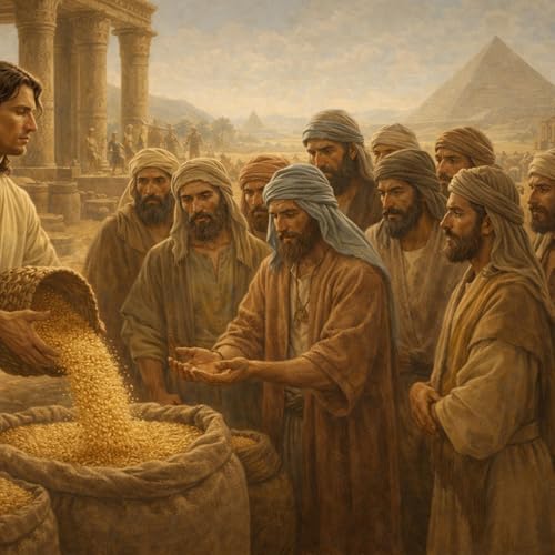 Joseph's brothers go to Egypt to buy food (Genesis 42-44)