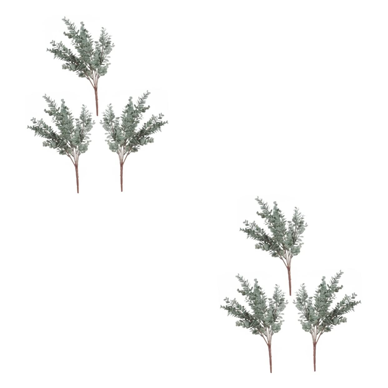 6pezzi Foglie Artificiali Realistiche Per Decorazioni Domestiche Set Per Composizioni Floreali e Addobbi Per