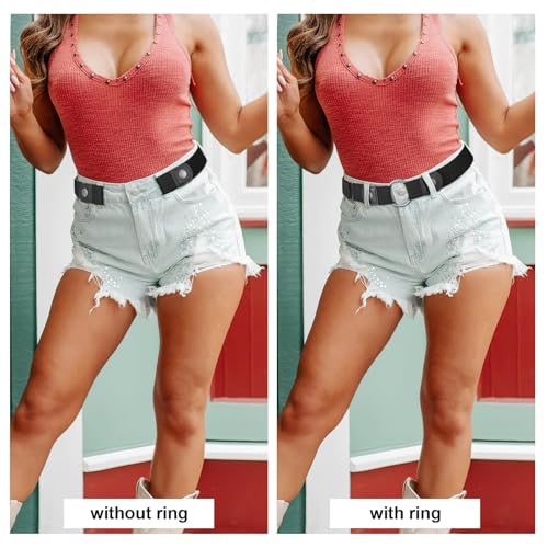 SUOSDEY No Buckle Invisible Stretch Belts for Men/Women Belt for Jeans pants No Hassle,No Bugle3