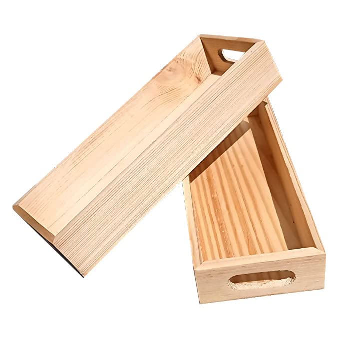 Wooden Double Trays / Serving Trays Amazon.in Home & Kitchen