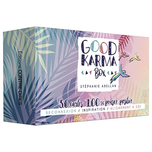 Good Karma Box - 50 cartes 100% pensée positive