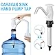 Hand Water Pump Caravan Sink Water Hand Pump Tap Camping Trailer Motorhome Rv 4wd Replacement Double Action Camping Trailer Motorhome Replacement Pumping Tool