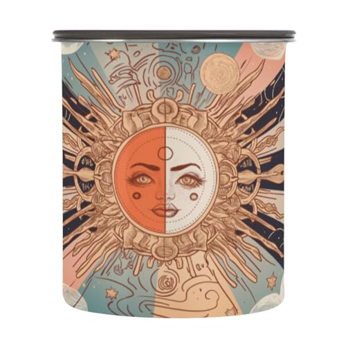 Lata de Café Hermética de Acero Inoxidable 30oz