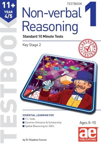 11+ Non-Verbal Reasoning Year 4/5 Testbook 1: Standard Short Tests