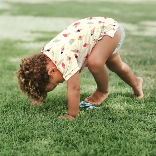 Babysoy Toddler Short Sleeve Polo Shirt - Organic Cotton Unisex Baby Soft Tee3