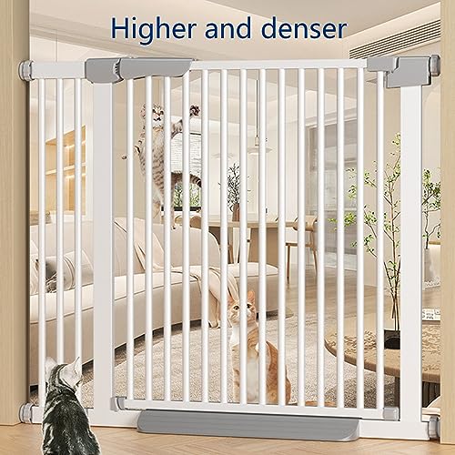 Barrière de sécurité rétractable 76-83cm : fixation sans perçage pour murs - 3