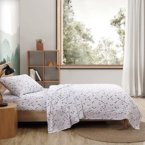 Image of Eddie Bauer Kids - Full Sheet Set, Ultra-Soft Microfiber Bedding with Fully Elastic Fitted Sheet, Kids Bed Set with Pillowcases, Easy Care Bedding (Dreamland)