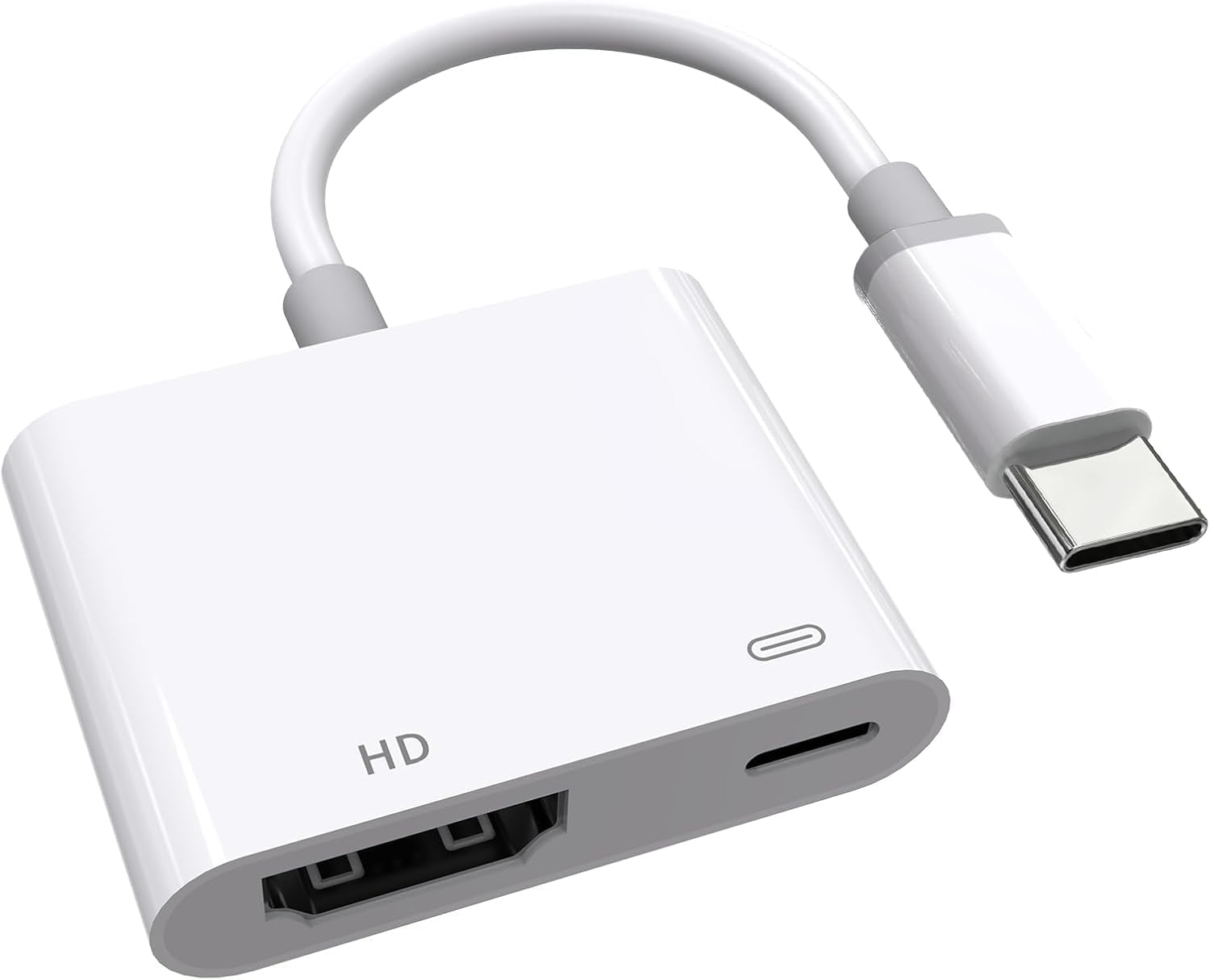 【2026新型】USB Type-C HDMI 変換アダプタ 4K@60Hzタイプc hdmi 変換 usb typec 2in1 100W PD急速充電 iphone hdmi変換ケーブル usb-c digital av multiportアダプタ Thunderbot 4