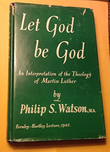 Let God Be God 0404198643 Book Cover