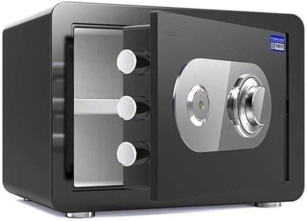 Cassetta di Sicurezza Casseforti e Cassette di Sicurezza Resistenti e Impermeabili Armadietto di Sicurezza antifurto in Acciaio ignifugo per la casa per Password Meccanica dell'ufficio Aziendale