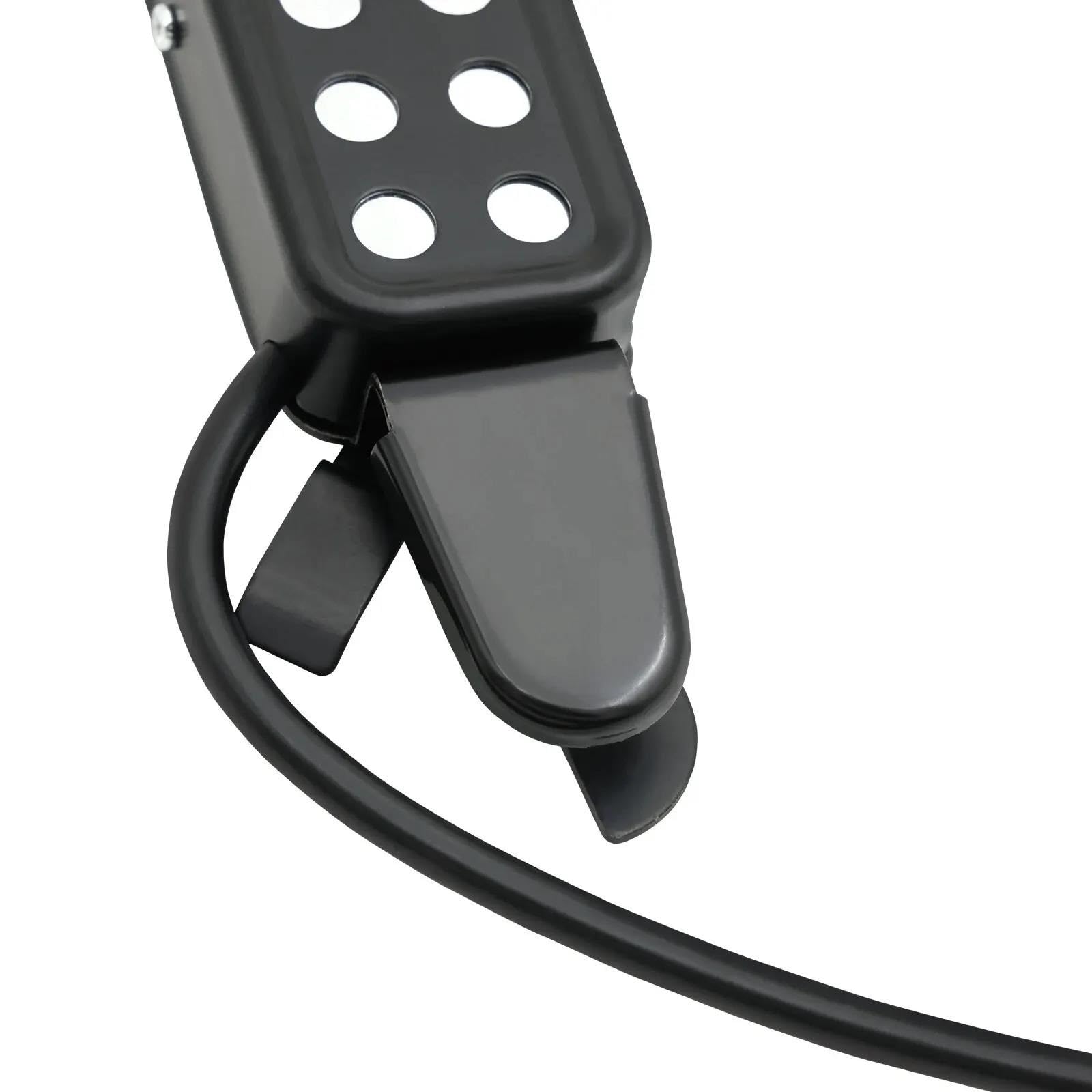 Pickup per buca acustica a 12 fori sensore magnetico con cavo audio da 6.35 mm da 3 m accessori e ricambi per chitarra Pickup Chitarra Acustica(P-012 Black)