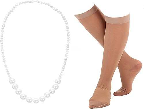 Miniatura 6 de EBYTOP Disfraz de anciana 2023 para niños, vestido de abuelita, accesorios de Halloween para niña