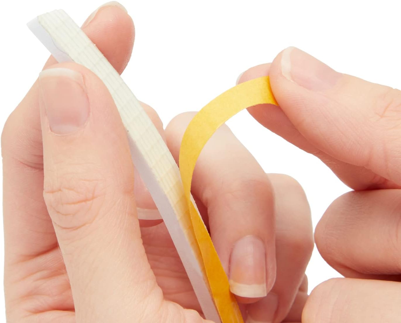 White Self Adhesive Weather Stripping Tape, 1/4 x 1/8 Inch Thick (50 Ft, 3 Rolls) - - 