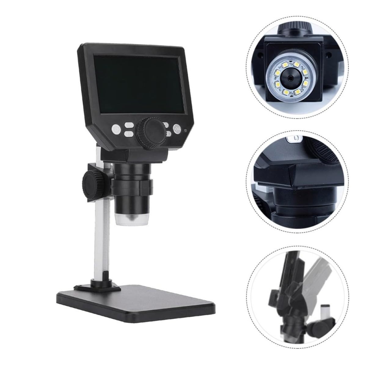 Microscope Électronique Numérique G1000 1-1000x Écran LCD 4,3 Pouces