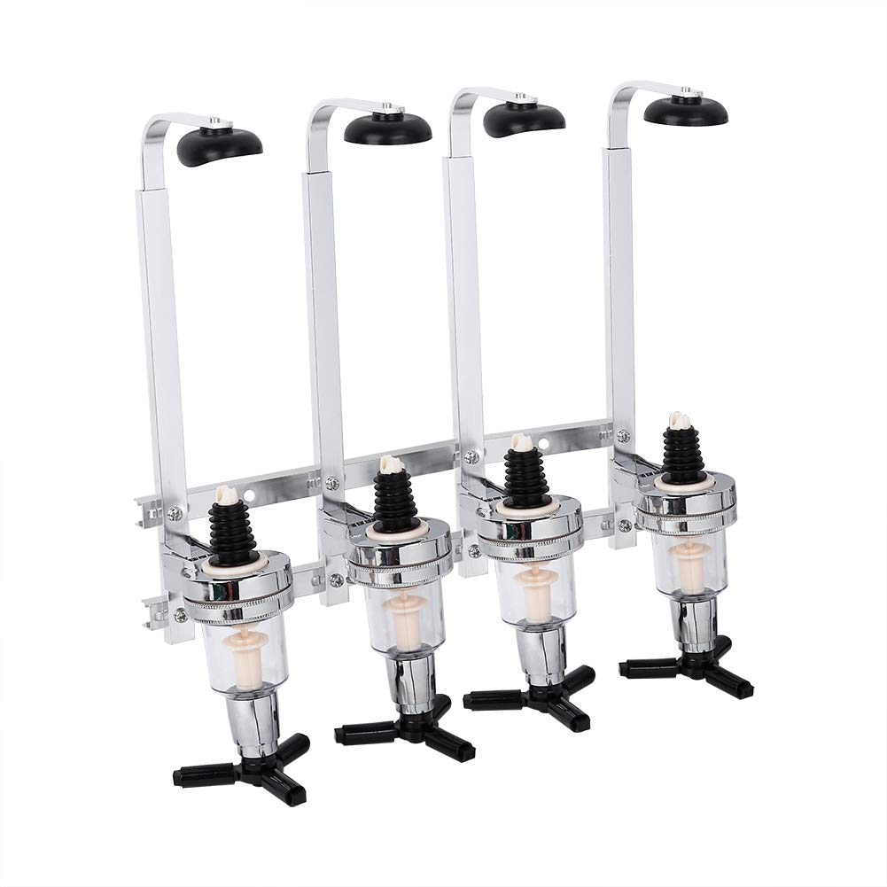 Buy Optics for Home Bar, 4 Bottle Bar Butler Drink Dispenser Wall ed, Bar Optics for Home Pub