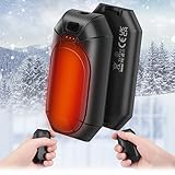 2-Pack Hand Warmers Rechargeable,Portable Electric Hand Warmers Reusable,USB 2 in 1...