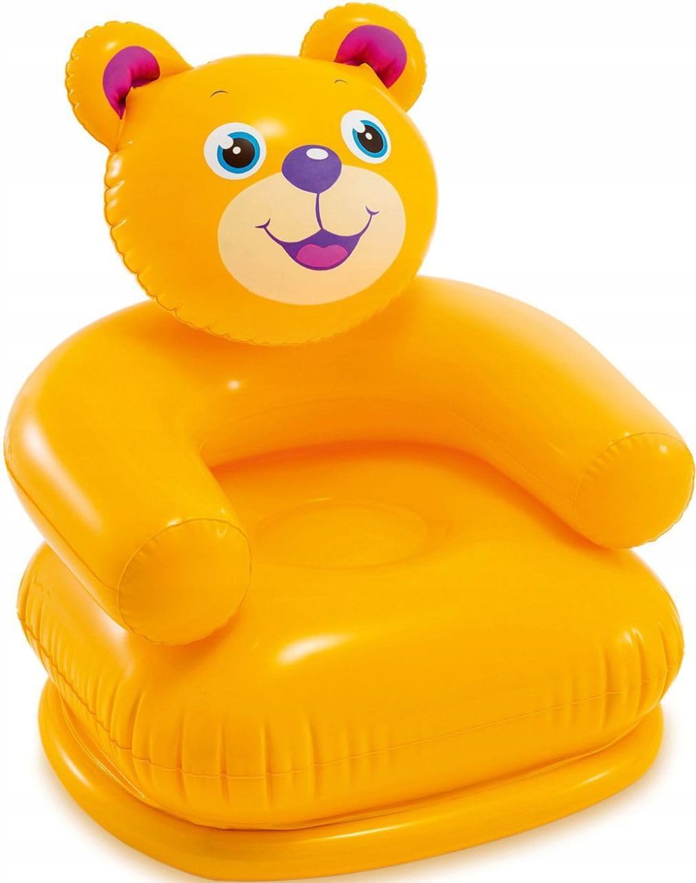 Oriley Inflatable Kids Chair with Bear Koala Design Portable and Foldable PVC Baby Sofa Comfortable Back Support Indoor/Outdoor Use Air Cushion Seat for Toddlers Girls & Boys (Pack of 1, Random)-image-38